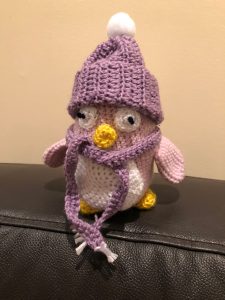 Crochet, amigurumi penguin